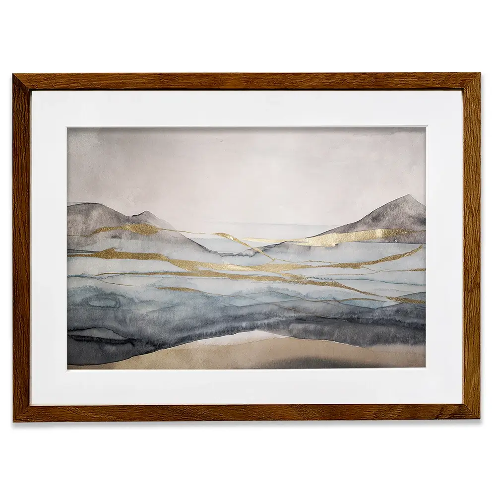 Valley Thread Framed Art Print Valley Thread Framed Art Print wall art product Svetlana Aleynikova