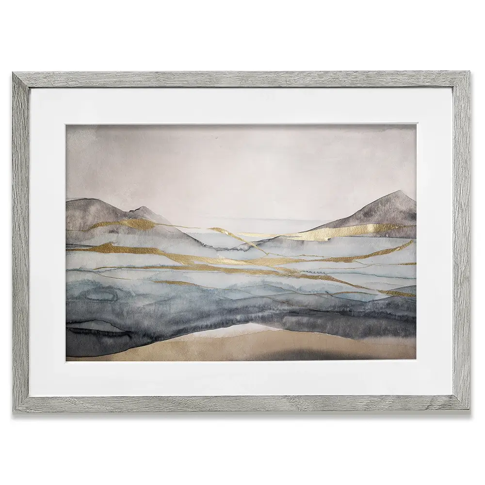 Valley Thread Framed Art Print Valley Thread Framed Art Print wall art product Svetlana Aleynikova