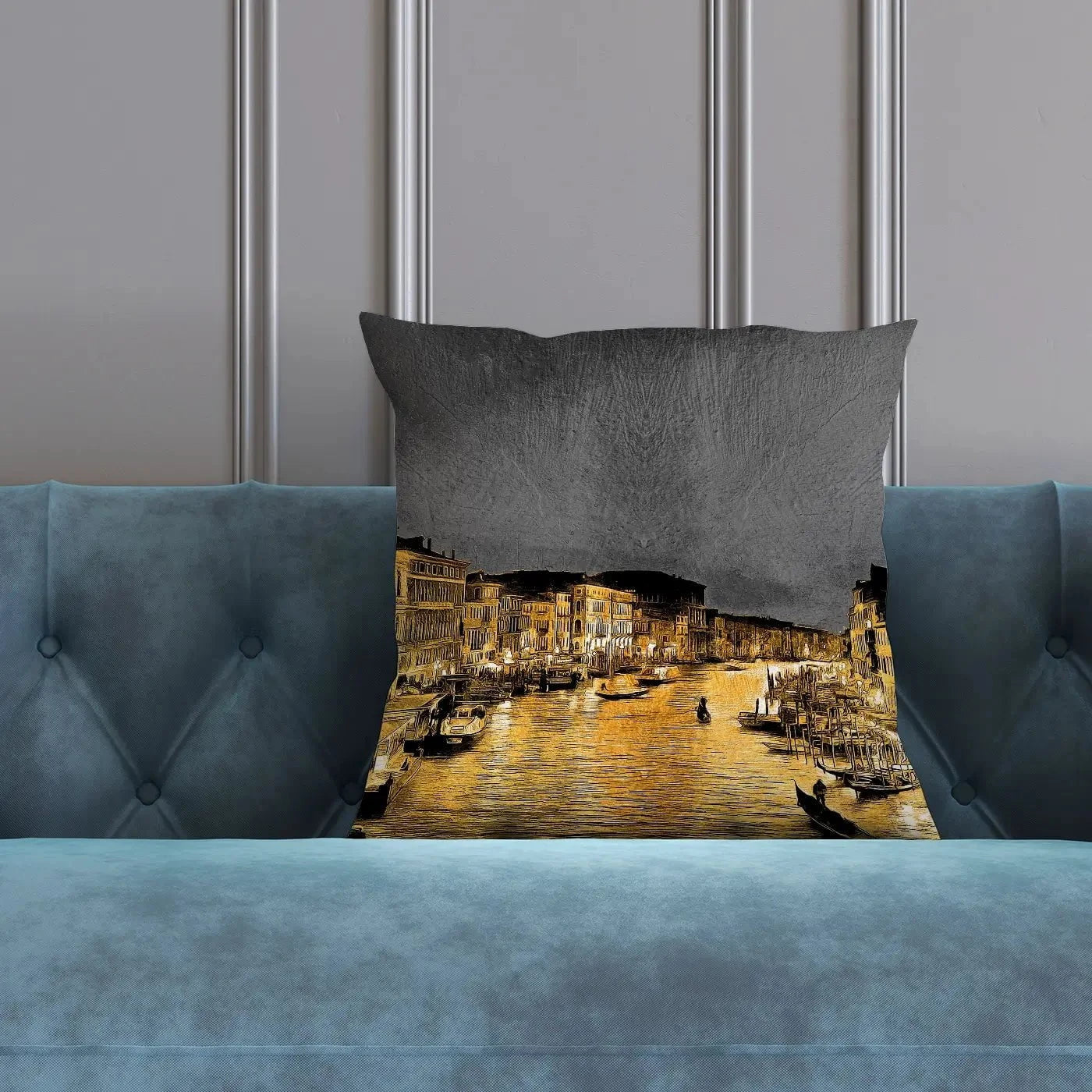 Venice Glow Cushion Venice Glow Cushion wall art product Mohammadreza Zeidabadi / Shutterstock