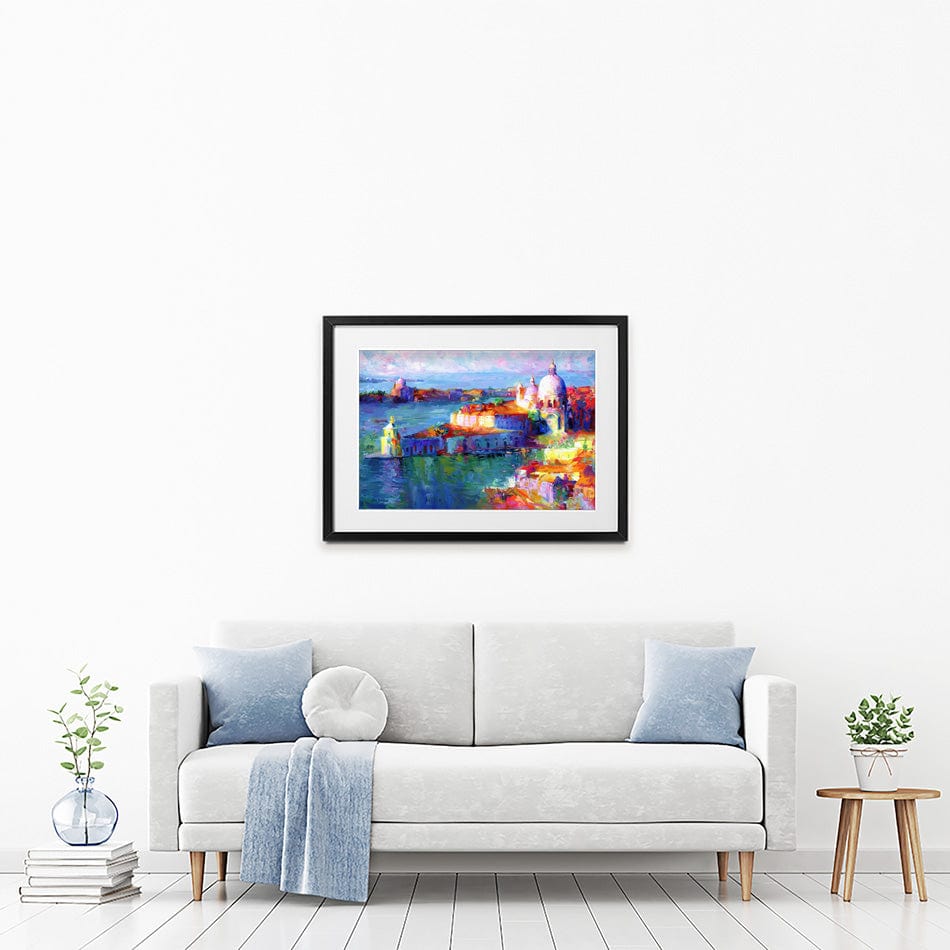 Venice Italy Framed Art Print wall art product Leon Devenice