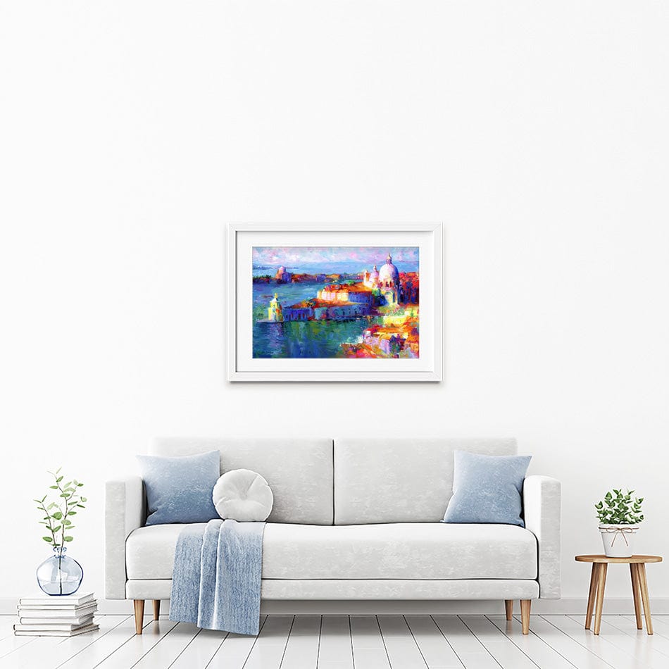 Venice Italy Framed Art Print wall art product Leon Devenice