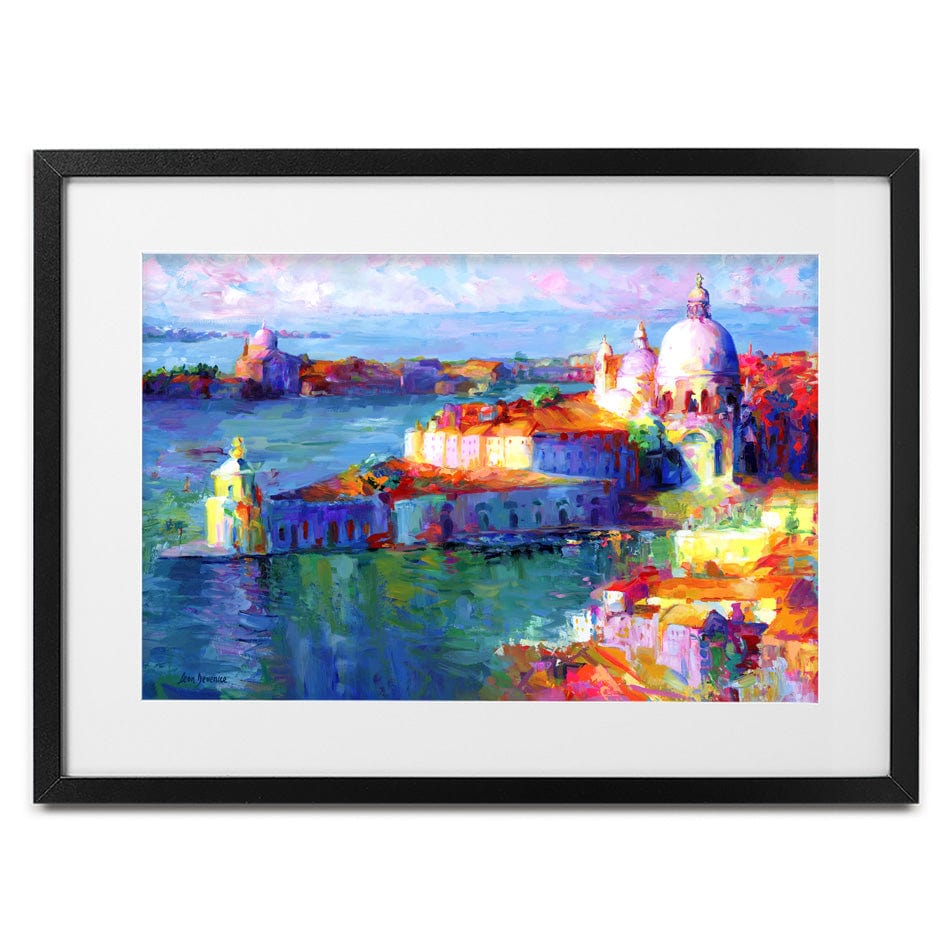 Venice Italy Framed Art Print wall art product Leon Devenice