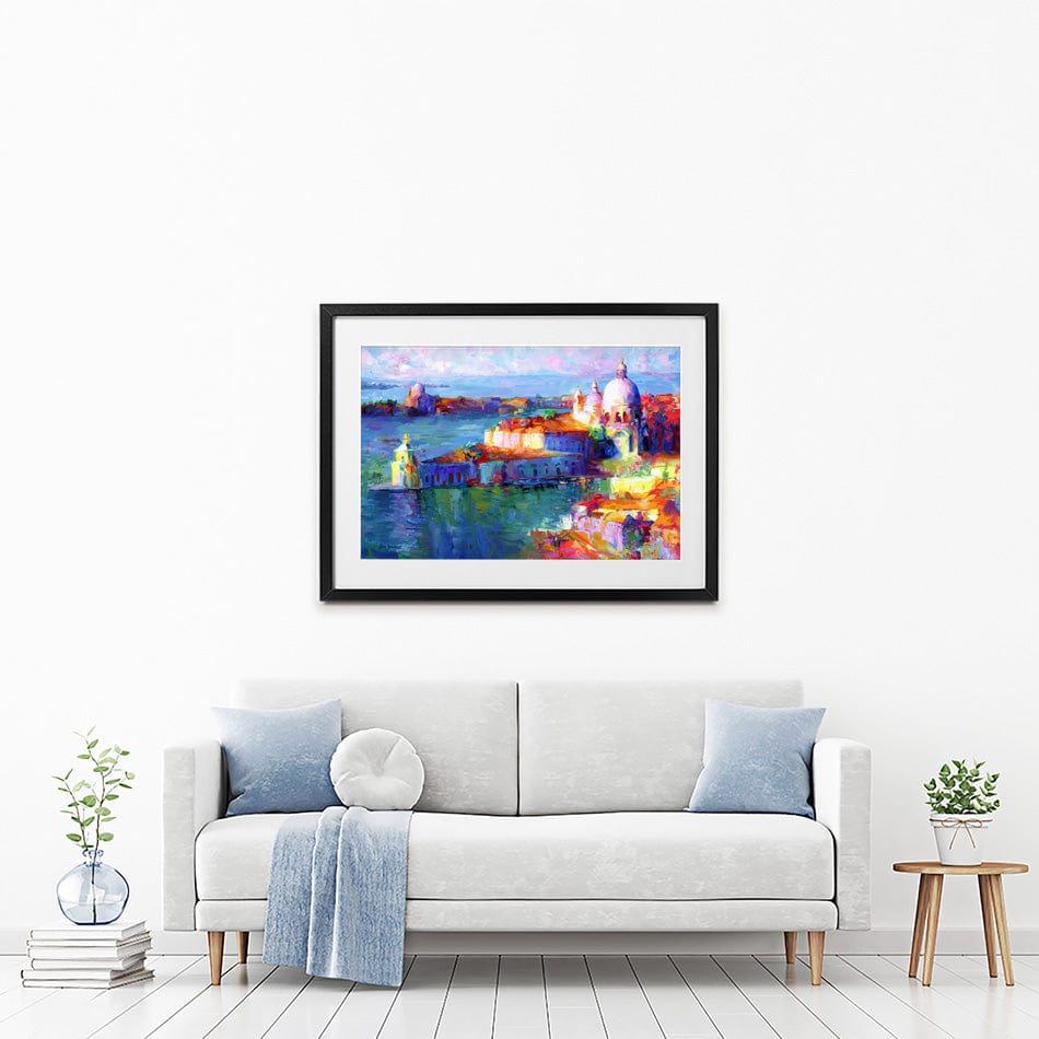 Venice Italy Framed Art Print wall art product Leon Devenice
