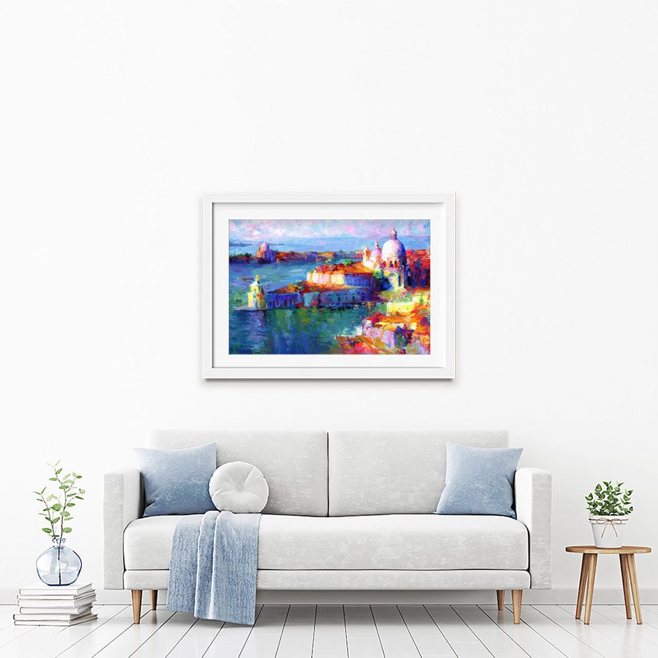 Venice Italy Framed Art Print wall art product Leon Devenice