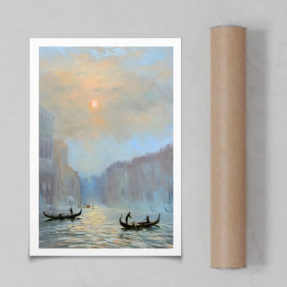 Venice Morning Mist Art Print Venice Morning Mist Art Print wall art product Chuck Larivey