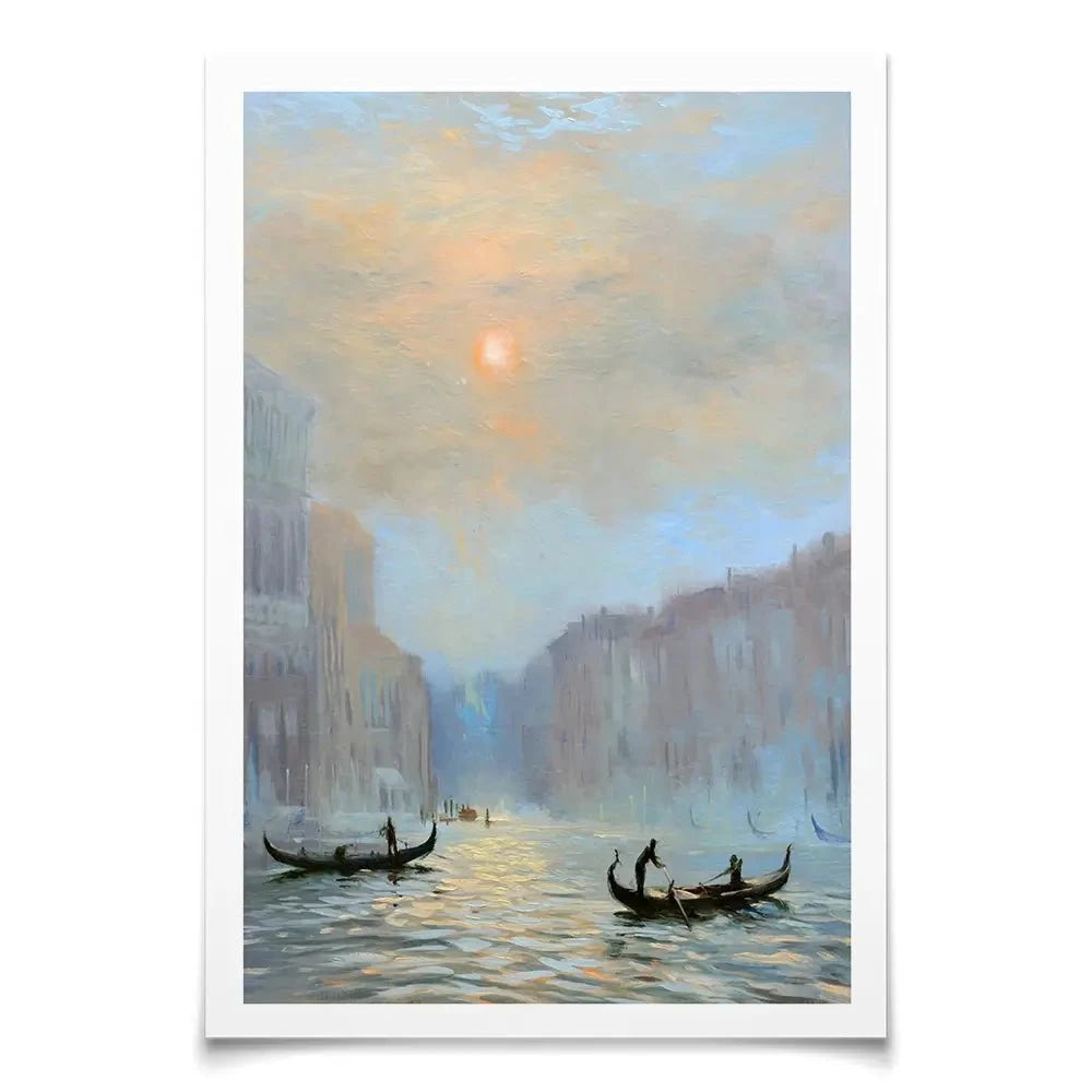 Venice Morning Mist Art Print Venice Morning Mist Art Print wall art product Chuck Larivey