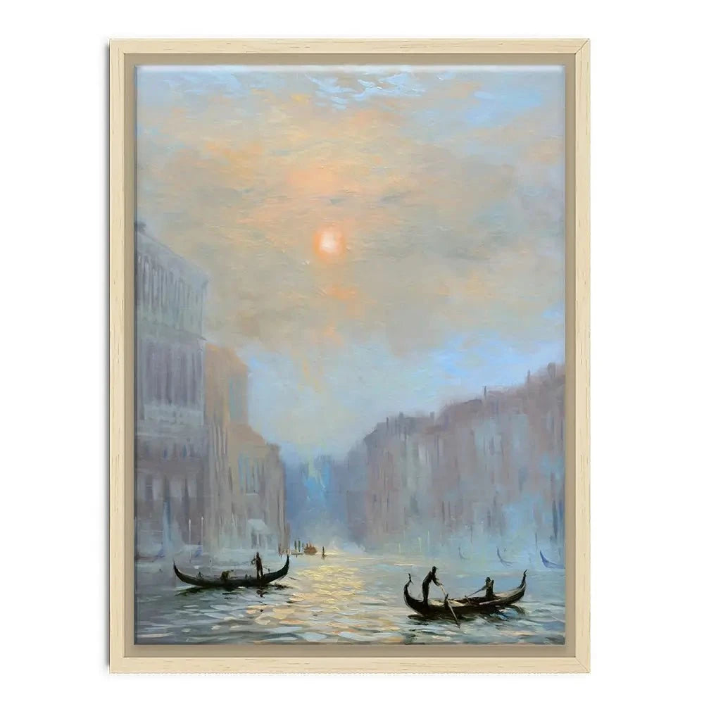 Venice Morning Mist Canvas Print Venice Morning Mist Canvas Print wall art product Chuck Larivey
