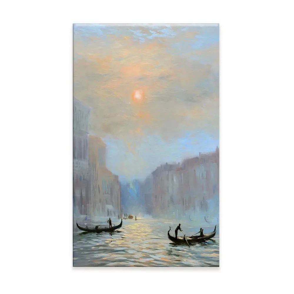 Venice Morning Mist Canvas Print Venice Morning Mist Canvas Print wall art product Chuck Larivey