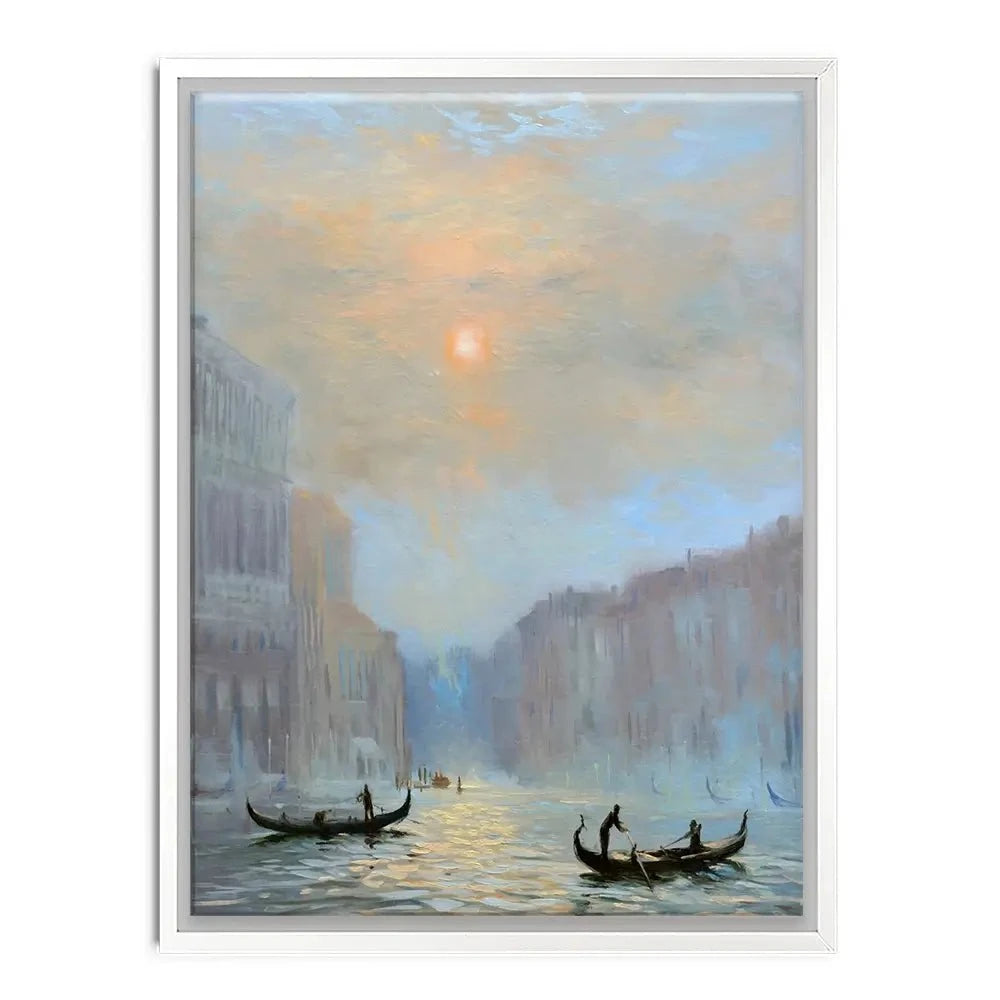 Venice Morning Mist Canvas Print Venice Morning Mist Canvas Print wall art product Chuck Larivey