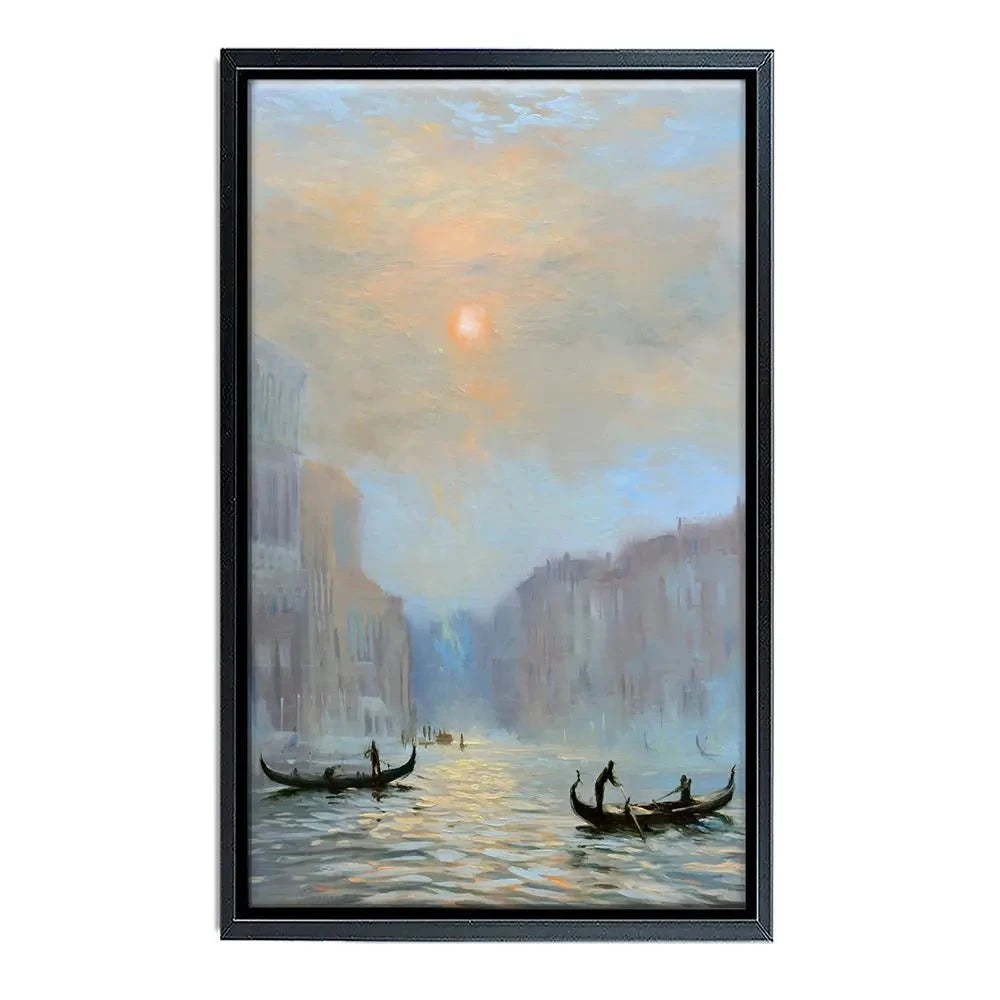 Venice Morning Mist Canvas Print Venice Morning Mist Canvas Print wall art product Chuck Larivey