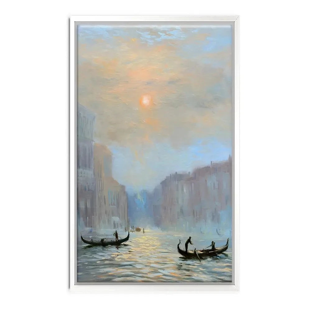 Venice Morning Mist Canvas Print Venice Morning Mist Canvas Print wall art product Chuck Larivey
