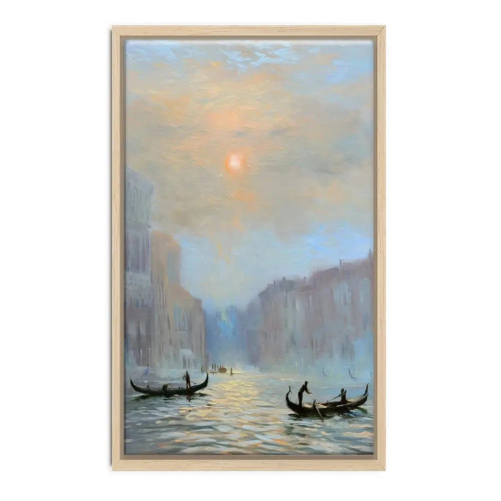 Venice Morning Mist Canvas Print Venice Morning Mist Canvas Print wall art product Chuck Larivey