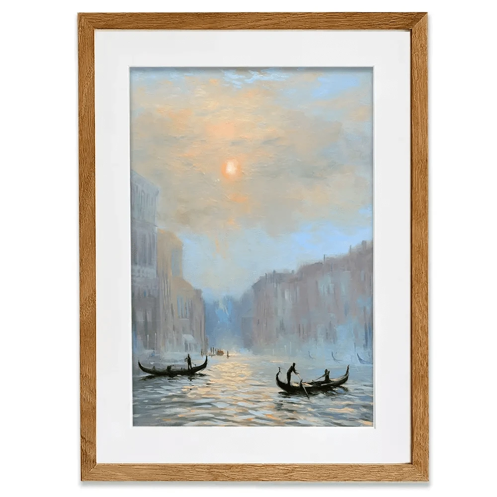 Venice Morning Mist Framed Art Print Venice Morning Mist Framed Art Print wall art product Chuck Larivey