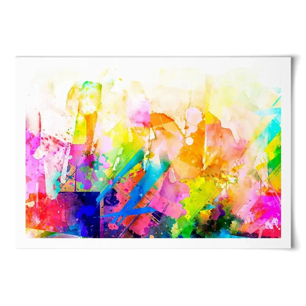 Vibrant Abstract Art Print Vibrant Abstract Art Print wall art product ARTEMENKO VALENTYN / Shutterstock