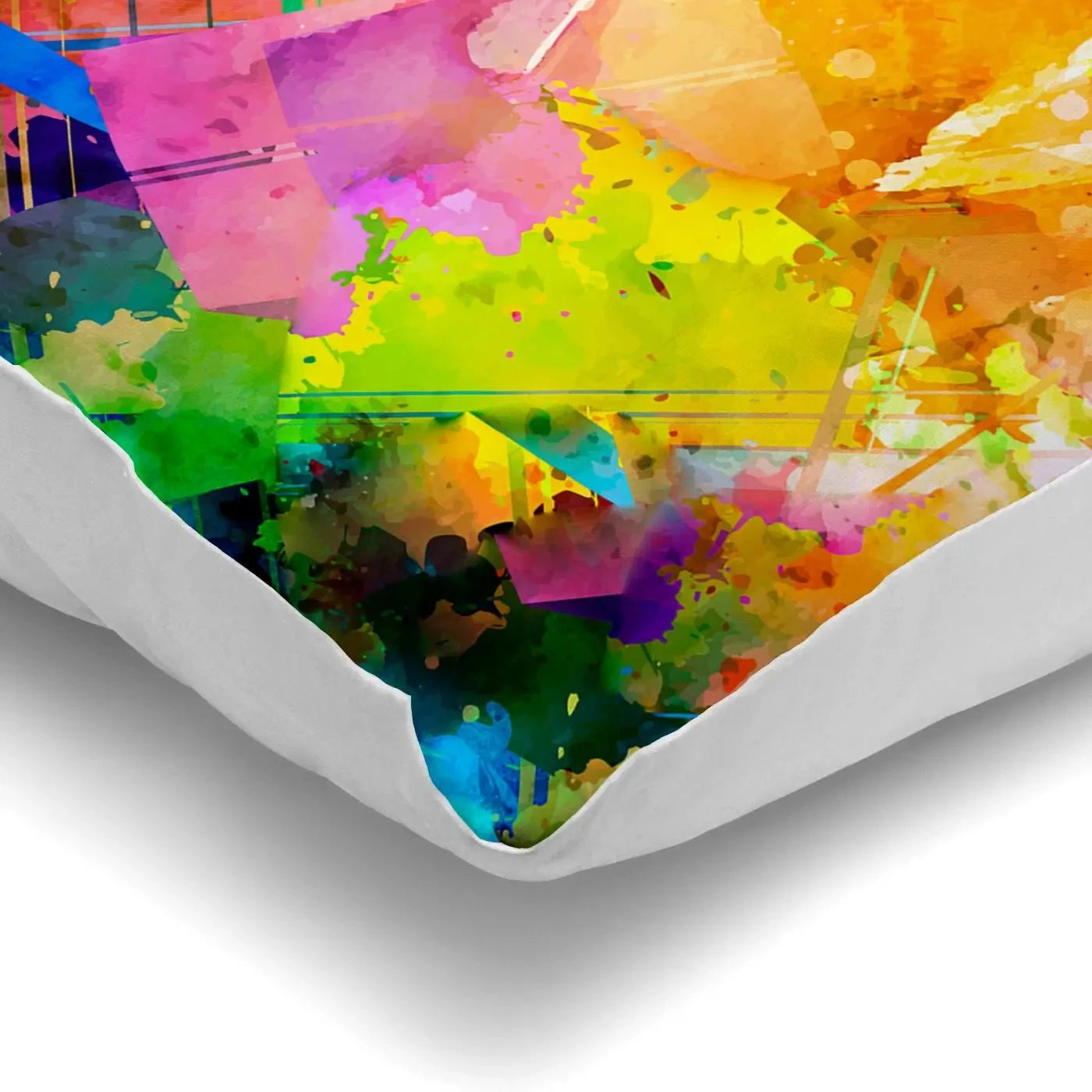 Vibrant Abstract Cushion Vibrant Abstract Cushion wall art product ARTEMENKO VALENTYN / Shutterstock