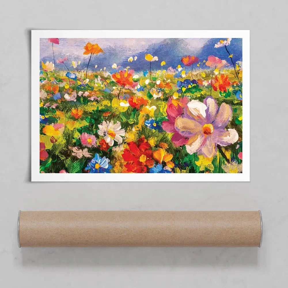 Vibrant Blooms Art Print Vibrant Blooms Art Print wall art product Valery Rybakow / Shutterstock