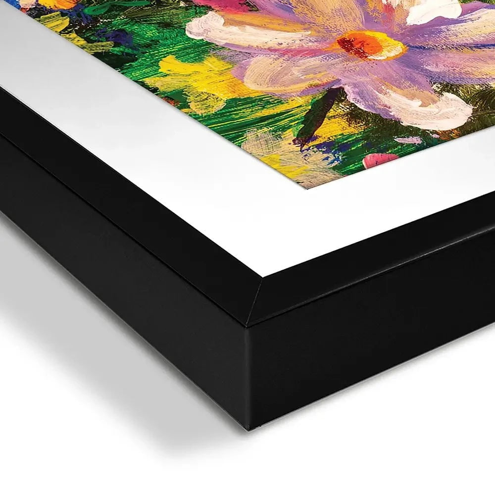 Vibrant Blooms Framed Art Print Vibrant Blooms Framed Art Print wall art product Valery Rybakow / Shutterstock