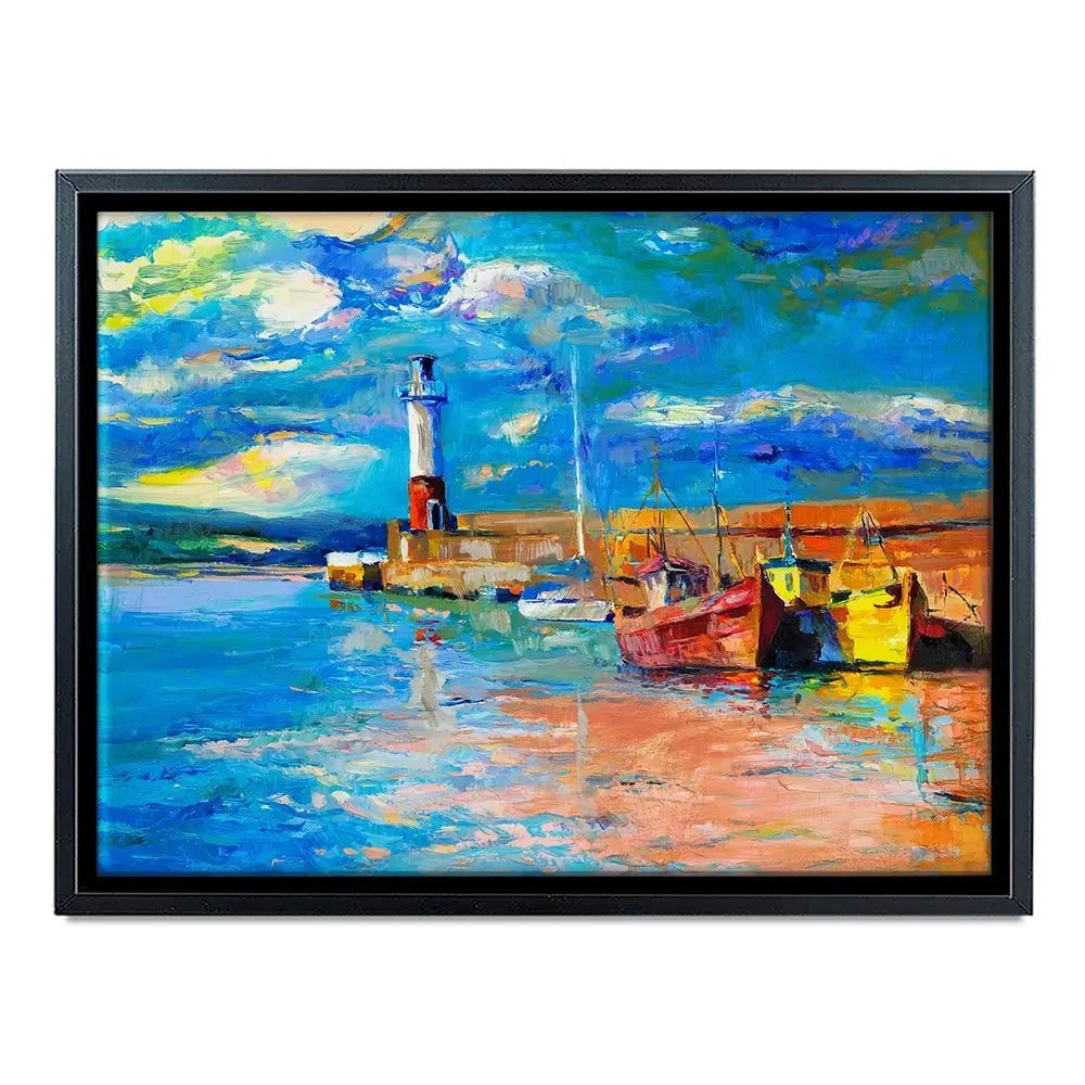 Vibrant Lighthouse Canvas Print Vibrant Lighthouse Canvas Print wall art product Boyan Dimitrov / Shutterstock