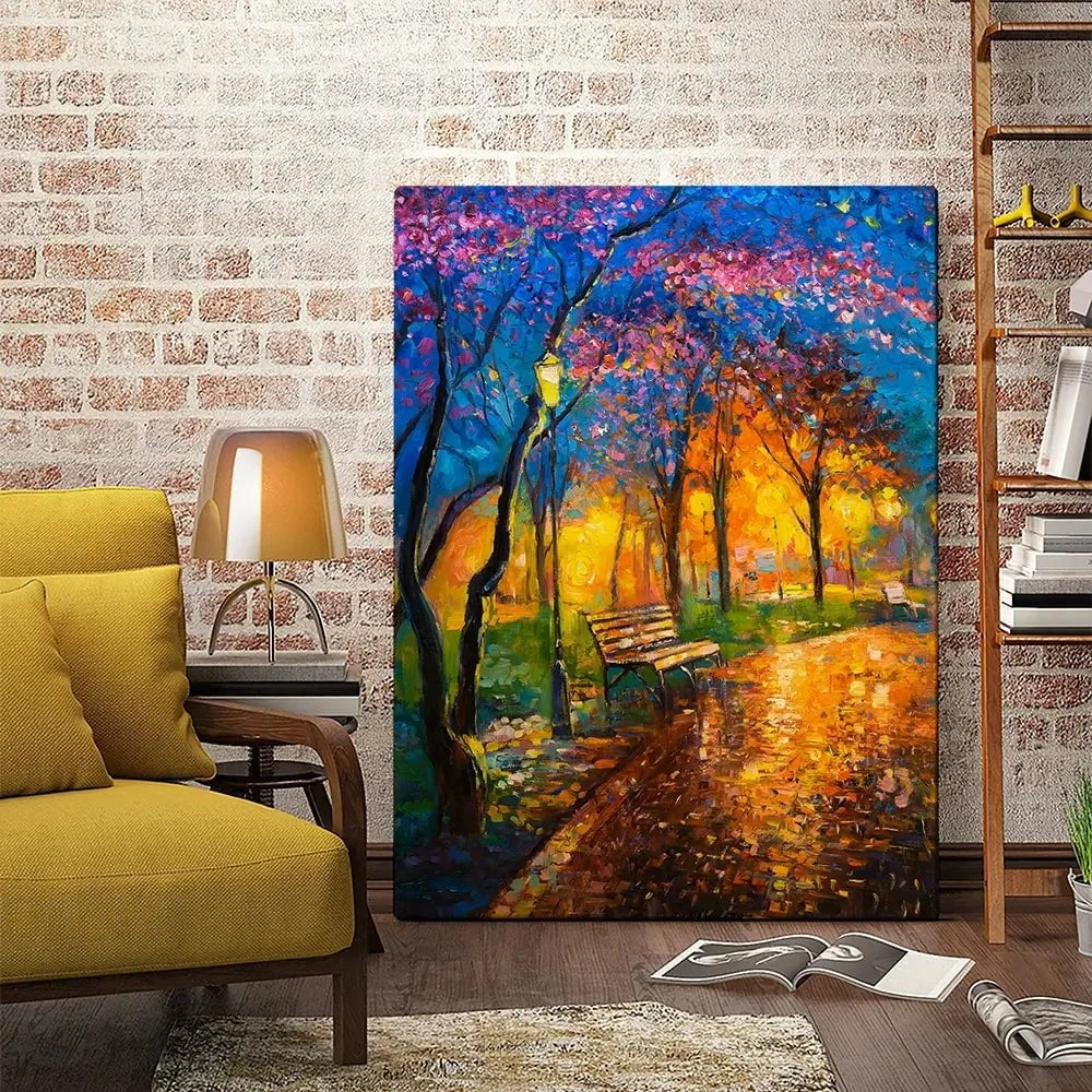 Vibrant Nights Canvas Print Vibrant Nights Canvas Print wall art product Ivailo Nikolov / Shutterstock
