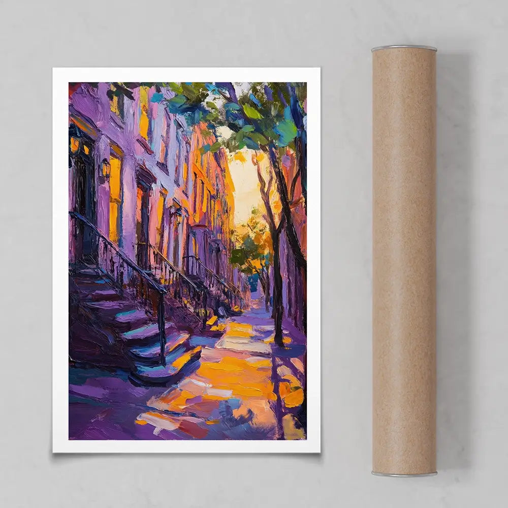 Vibrant NY Art Print Vibrant NY Art Print wall art product Tanya Ocean