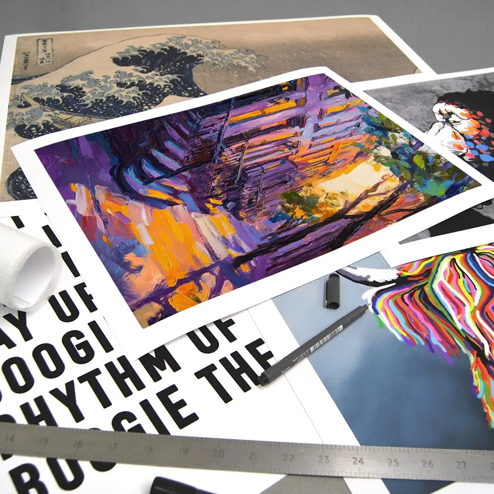 Vibrant NY Art Print Vibrant NY Art Print wall art product Tanya Ocean