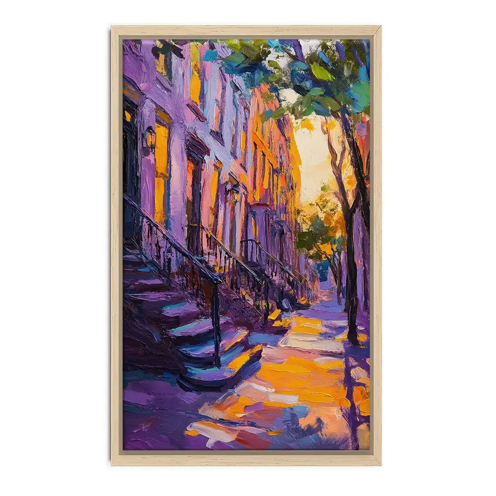 Vibrant NY Canvas Print Vibrant NY Canvas Print wall art product Tanya Ocean