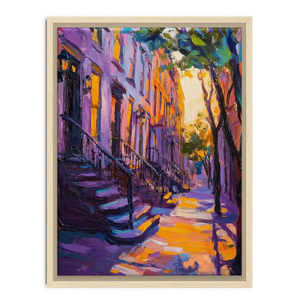 Vibrant NY Canvas Print Vibrant NY Canvas Print wall art product Tanya Ocean