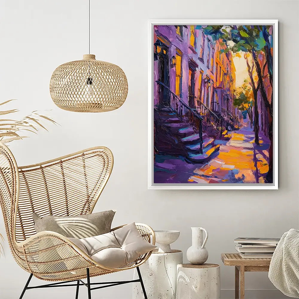 Vibrant NY Canvas Print Vibrant NY Canvas Print wall art product Tanya Ocean