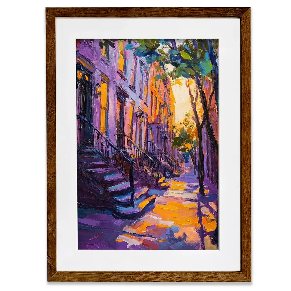 Vibrant NY Framed Art Print Vibrant NY Framed Art Print wall art product Tanya Ocean