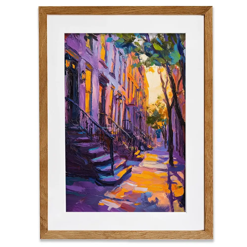 Vibrant NY Framed Art Print Vibrant NY Framed Art Print wall art product Tanya Ocean