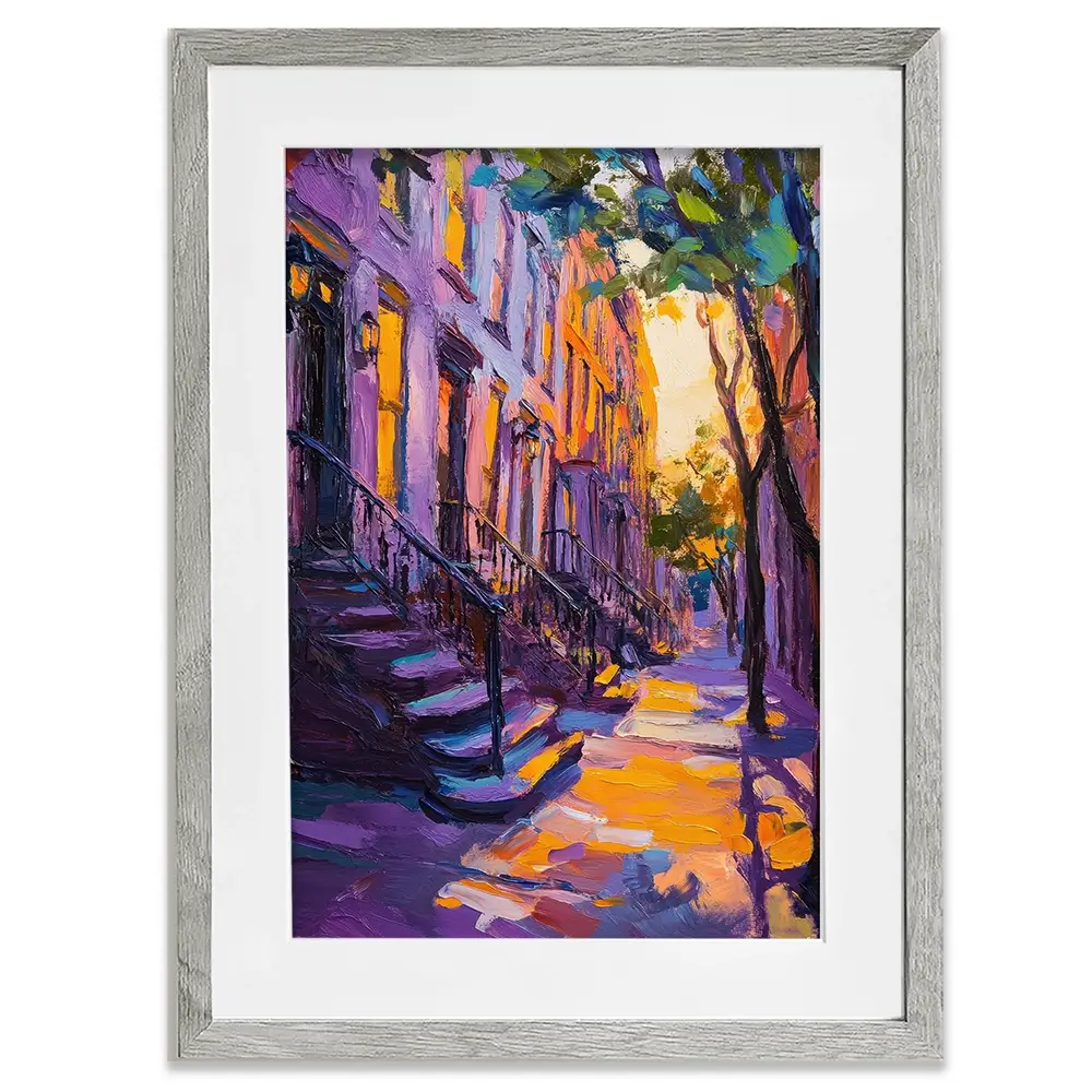 Vibrant NY Framed Art Print Vibrant NY Framed Art Print wall art product Tanya Ocean