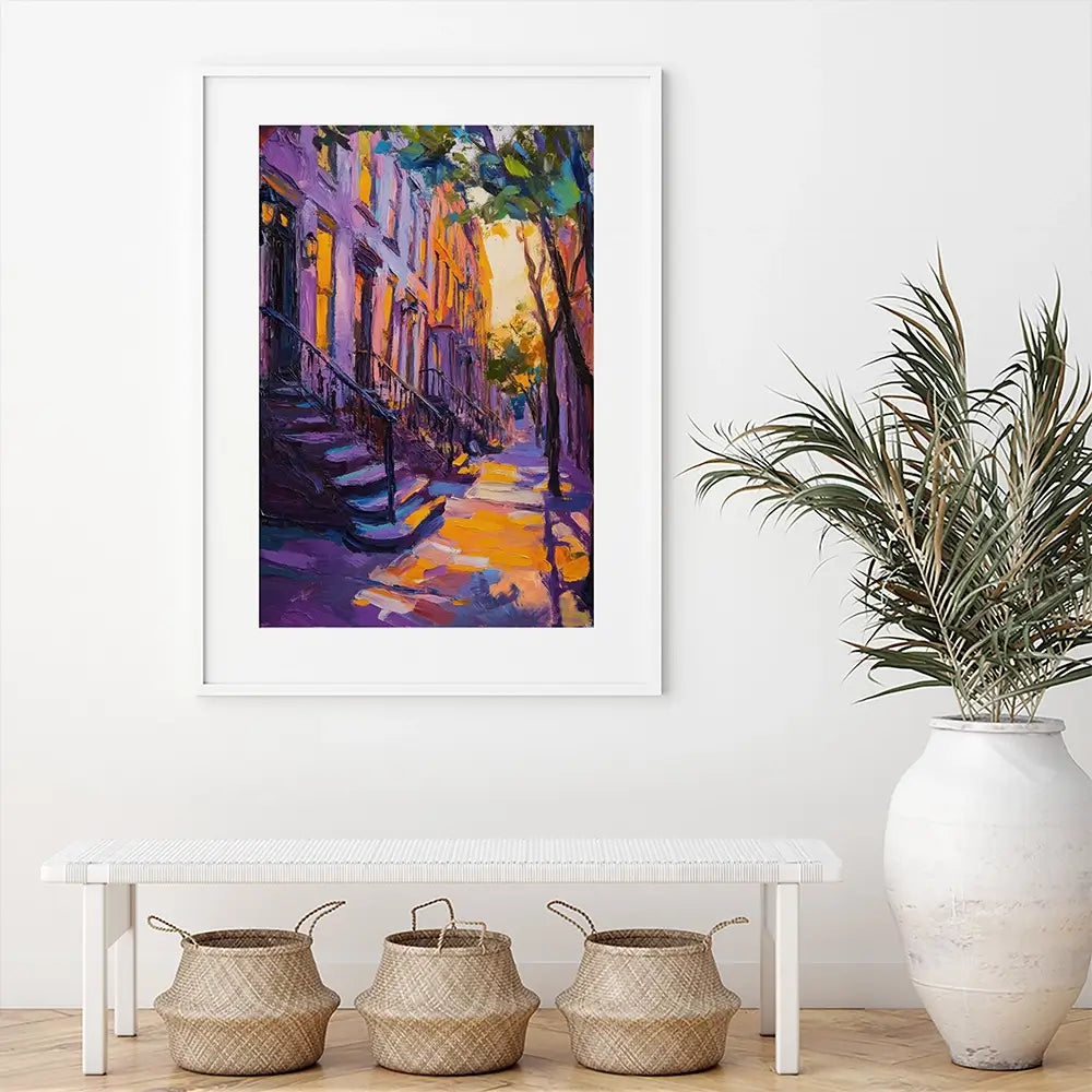 Vibrant NY Framed Art Print Vibrant NY Framed Art Print wall art product Tanya Ocean