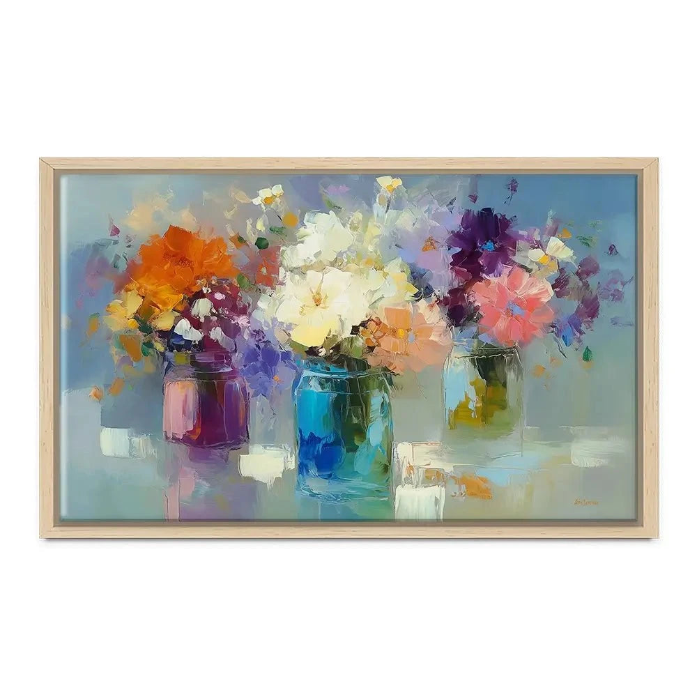 Vibrant Spring Impressions Canvas Print Vibrant Spring Impressions Canvas Print wall art product Leon Devenice