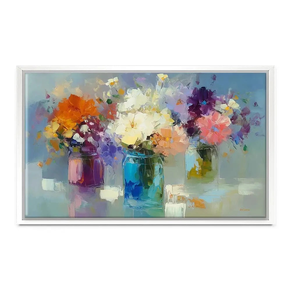 Vibrant Spring Impressions Canvas Print Vibrant Spring Impressions Canvas Print wall art product Leon Devenice