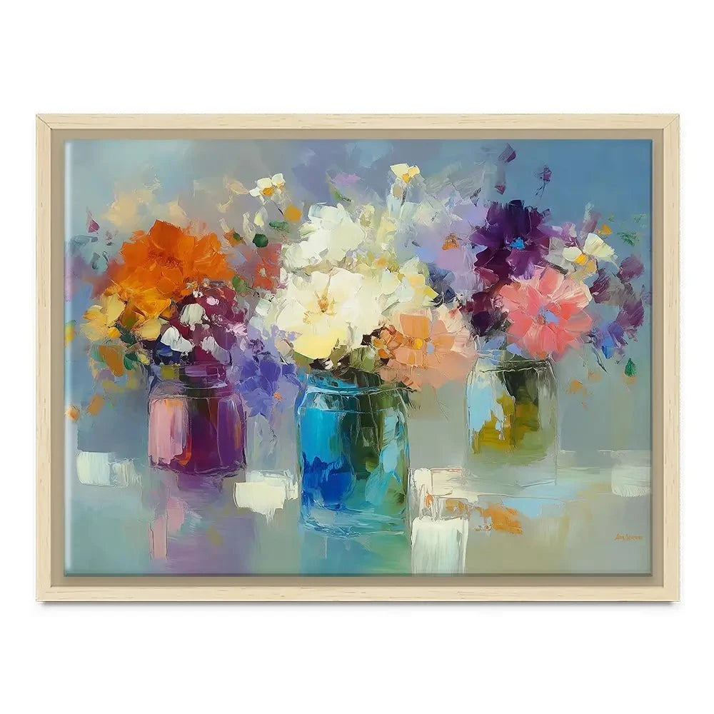 Vibrant Spring Impressions Canvas Print Vibrant Spring Impressions Canvas Print wall art product Leon Devenice