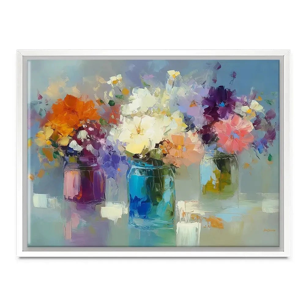 Vibrant Spring Impressions Canvas Print Vibrant Spring Impressions Canvas Print wall art product Leon Devenice