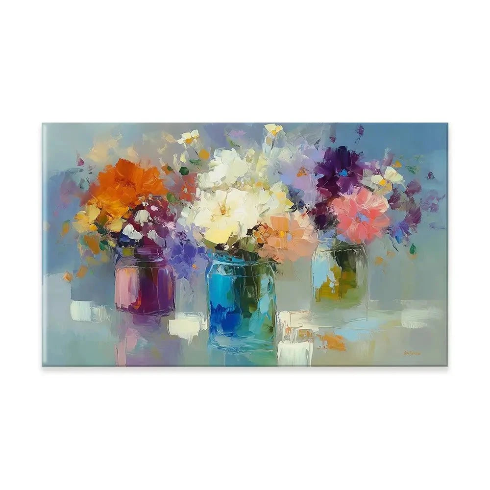 Vibrant Spring Impressions Canvas Print Vibrant Spring Impressions Canvas Print wall art product Leon Devenice