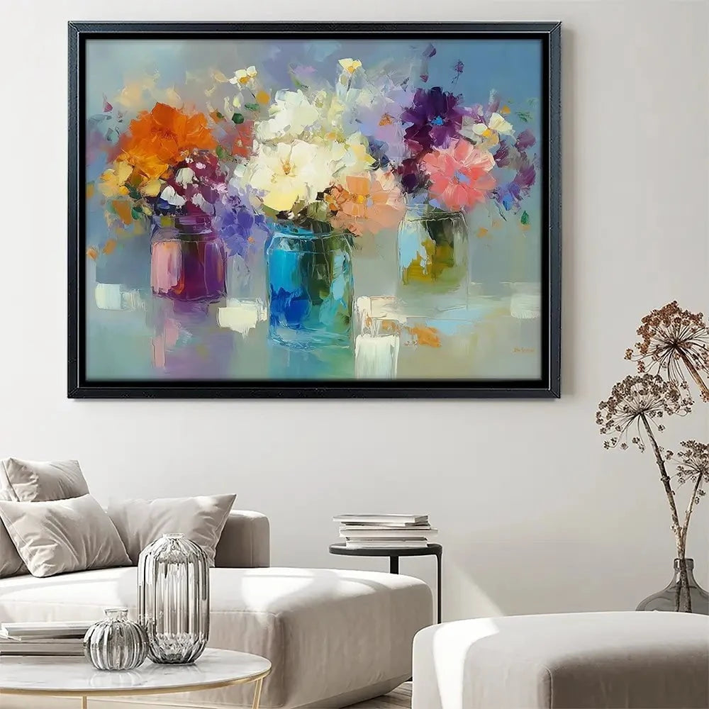 Vibrant Spring Impressions Canvas Print Vibrant Spring Impressions Canvas Print wall art product Leon Devenice