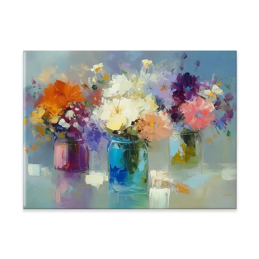 Vibrant Spring Impressions Canvas Print Vibrant Spring Impressions Canvas Print wall art product Leon Devenice