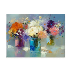 Vibrant Spring Impressions Canvas Print Vibrant Spring Impressions Canvas Print wall art product Leon Devenice