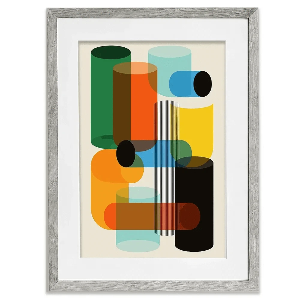 Vibrant Visions Framed Art Print Vibrant Visions Framed Art Print wall art product P & M Print Gallery