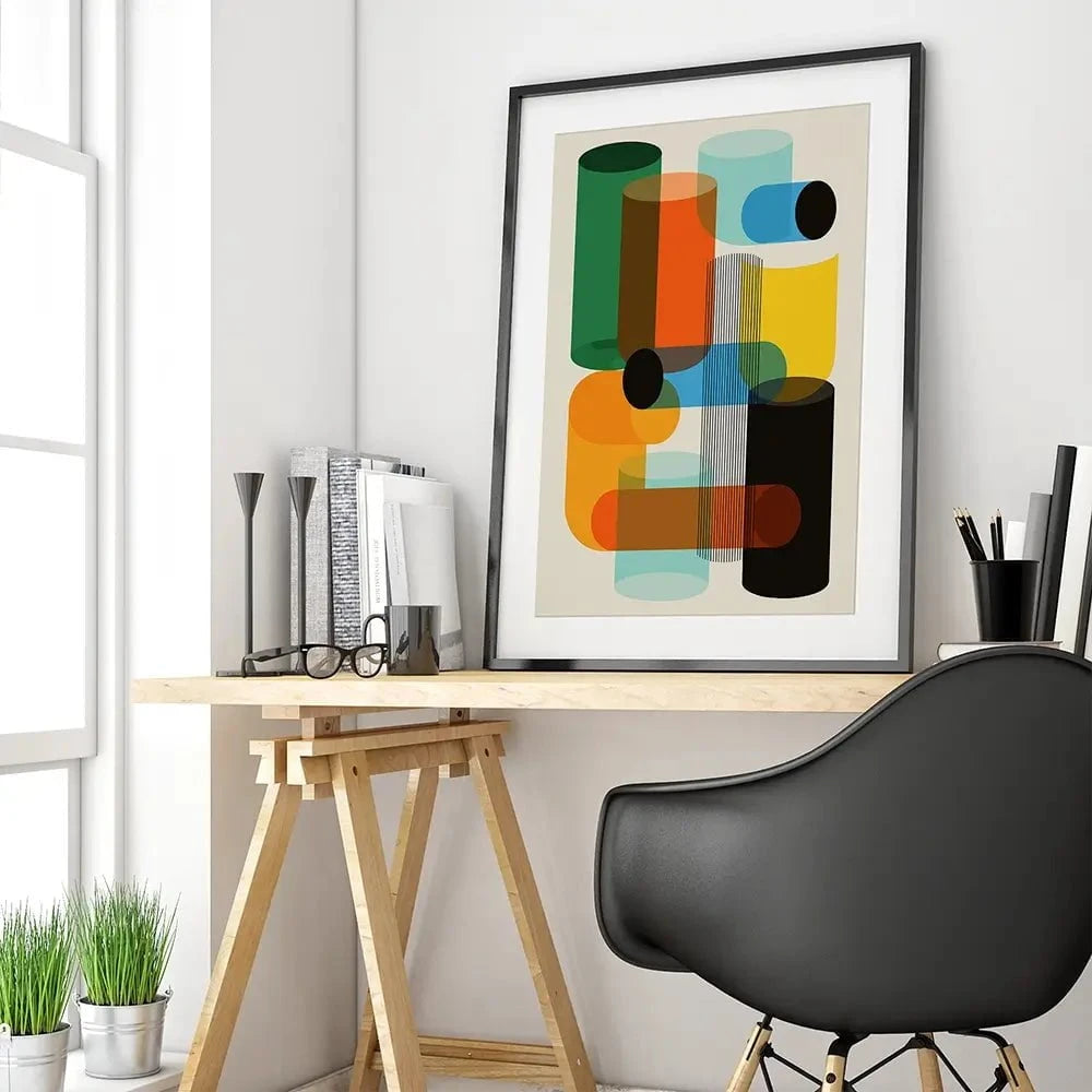Vibrant Visions Framed Art Print Vibrant Visions Framed Art Print wall art product P & M Print Gallery