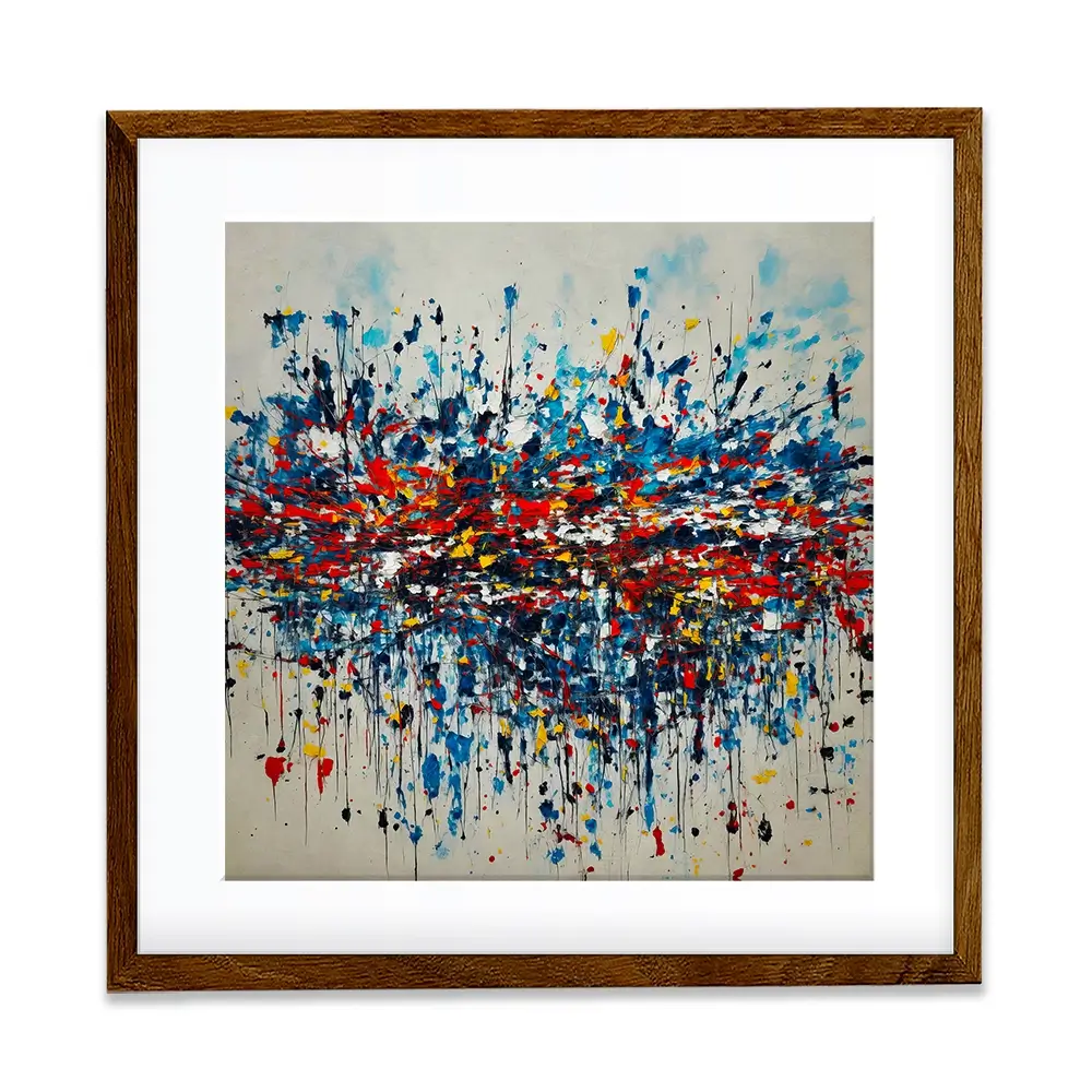 Vibrations Framed Art Print Vibrations Framed Art Print wall art product Roberto Moro
