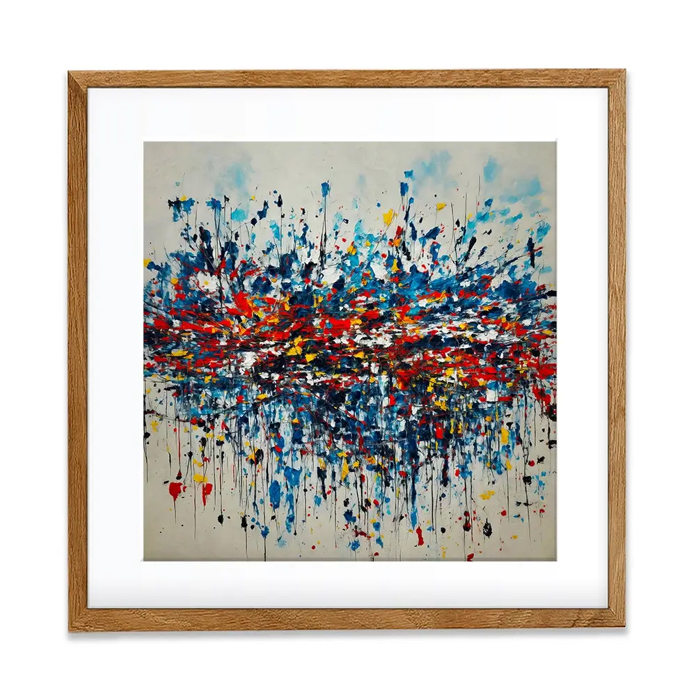 Vibrations Framed Art Print Vibrations Framed Art Print wall art product Roberto Moro