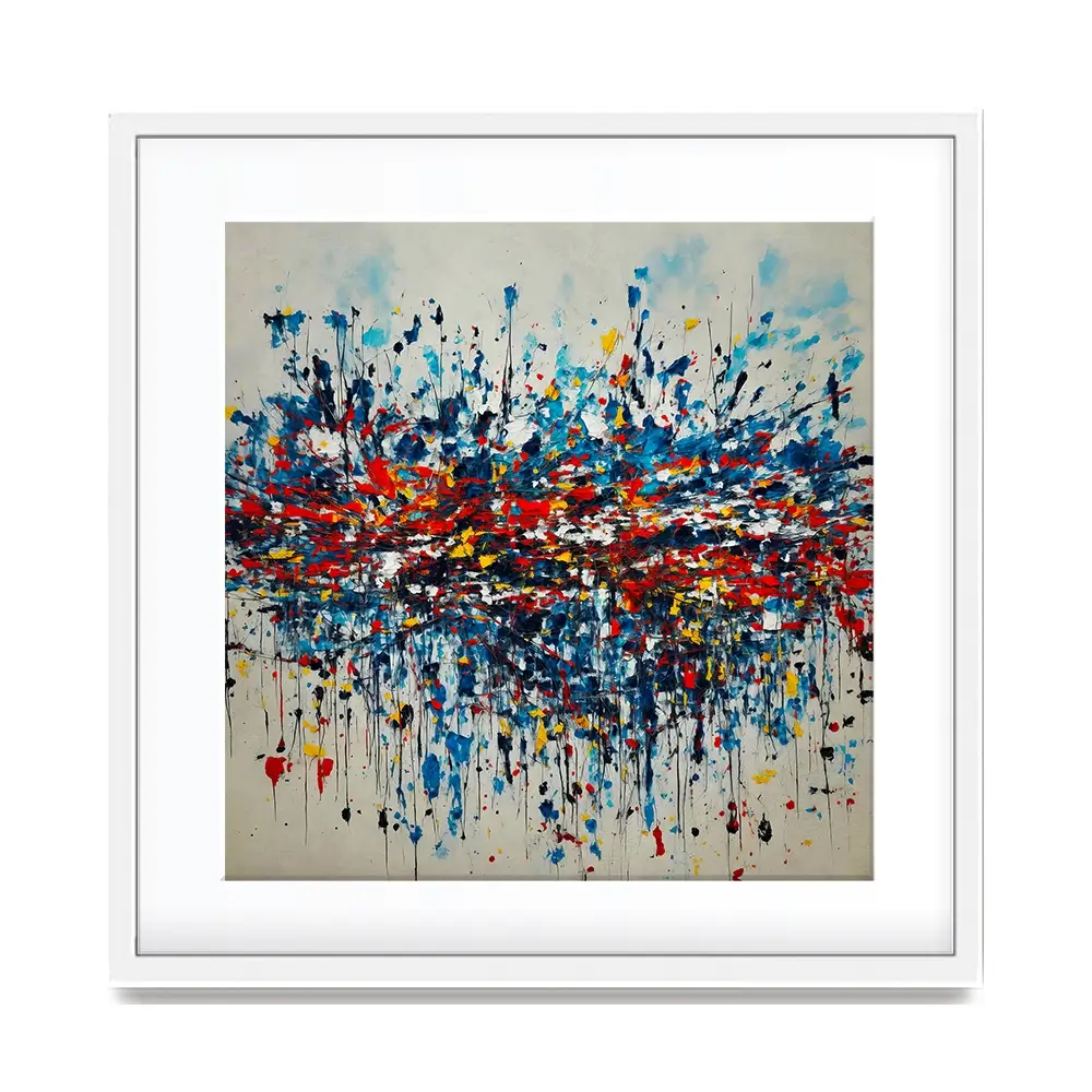 Vibrations Framed Art Print Vibrations Framed Art Print wall art product Roberto Moro