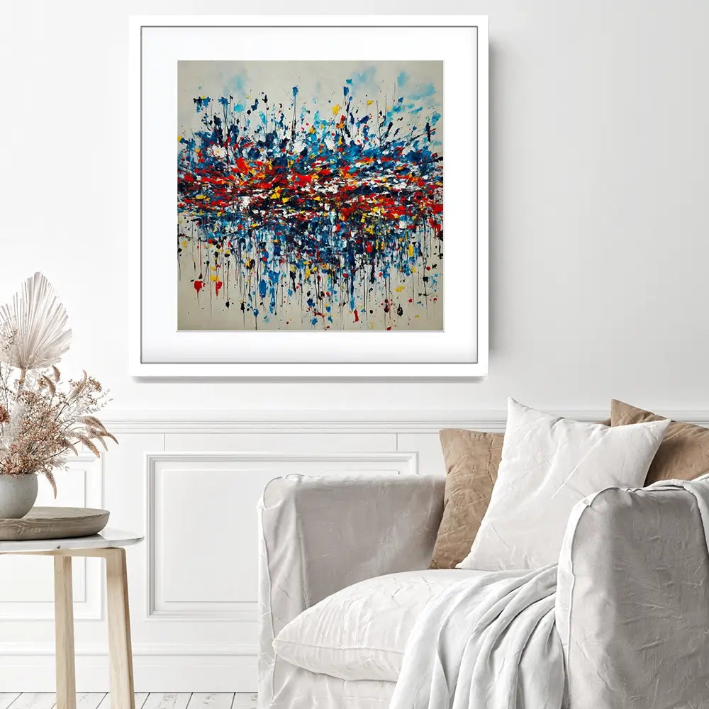 Vibrations Framed Art Print Vibrations Framed Art Print wall art product Roberto Moro