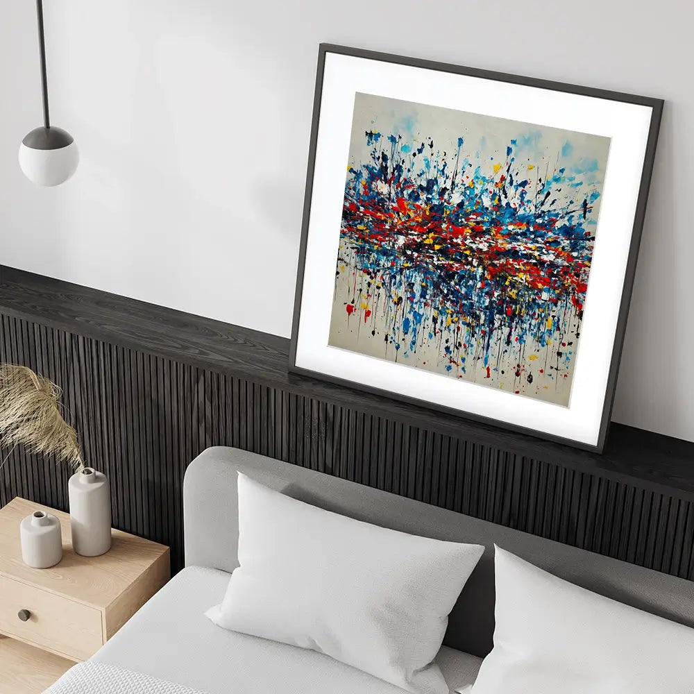 Vibrations Framed Art Print Vibrations Framed Art Print wall art product Roberto Moro