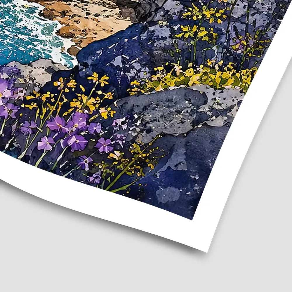Village Harbour Square Art Print Village Harbour Square Art Print wall art product David Alexander Elder