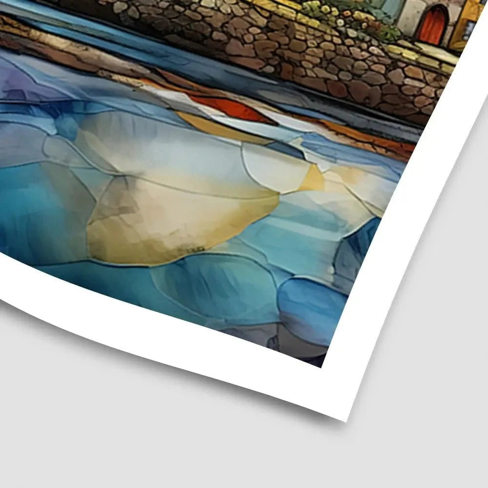 Village Stream Art Print Village Stream Art Print wall art product David Alexander Elder