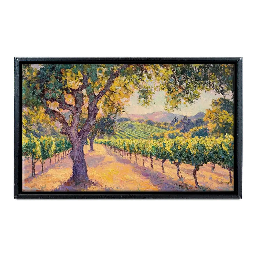 Vineyard View Canvas Print Vineyard View Canvas Print wall art product Tanya Ocean